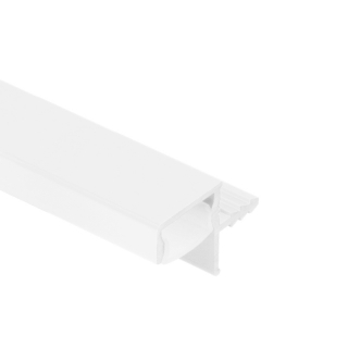 Профиль для LED ленты в верхний модуль, торцевой, 5950 мм, белый Профиль для LED ленты в верхний модуль, торцевой, 5950 мм, белый