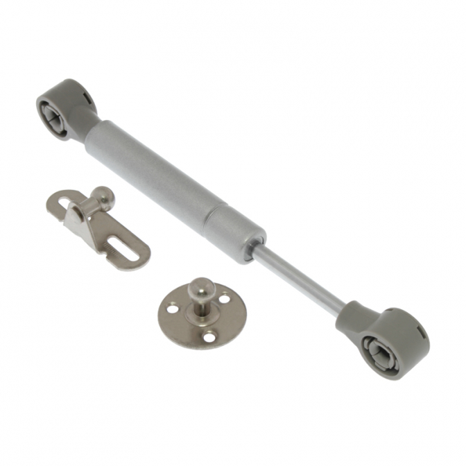 Подъемник газовый короткий 60N, серый, Linken System ECO