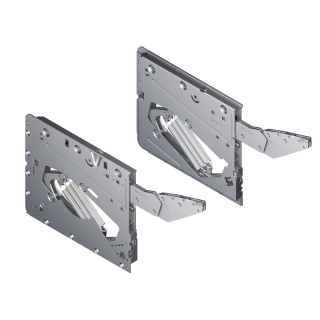 Подъемный механизм Kinvaro T-Slim, Tipmatic, 1000-2250, серебро, Grass Подъемный механизм Kinvaro T-Slim, Tipmatic, 1000-2250, серебро, Grass