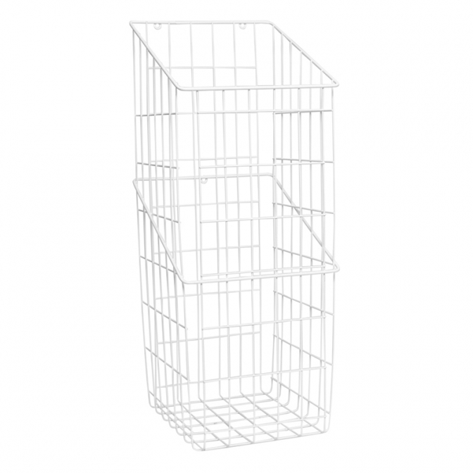 Корзина для белья 400, белая, DC