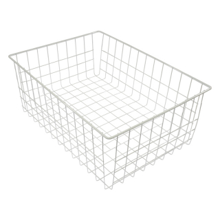 Корзина выдвижная 400, H=200, белая, DC Корзина выдвижная 400, H=200, белая, DC