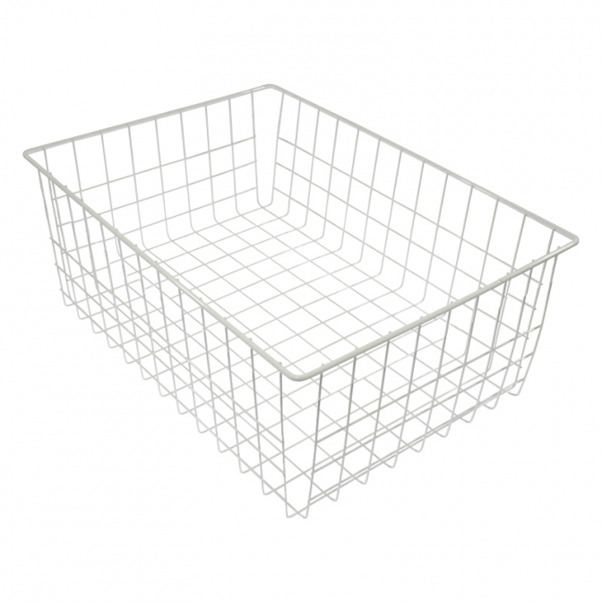Корзина выдвижная 400, H=200, белая, DC