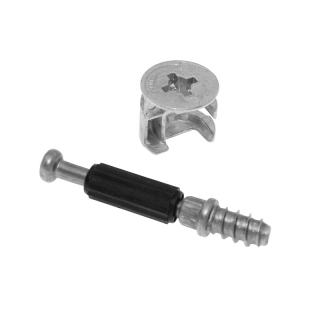 Стяжка Rastex 15, для ДСП 16 мм, с дюбелем Twister DU 232 T, Hettich Стяжка Rastex 15, для ДСП 16 мм, с дюбелем Twister DU 232 T, Hettich