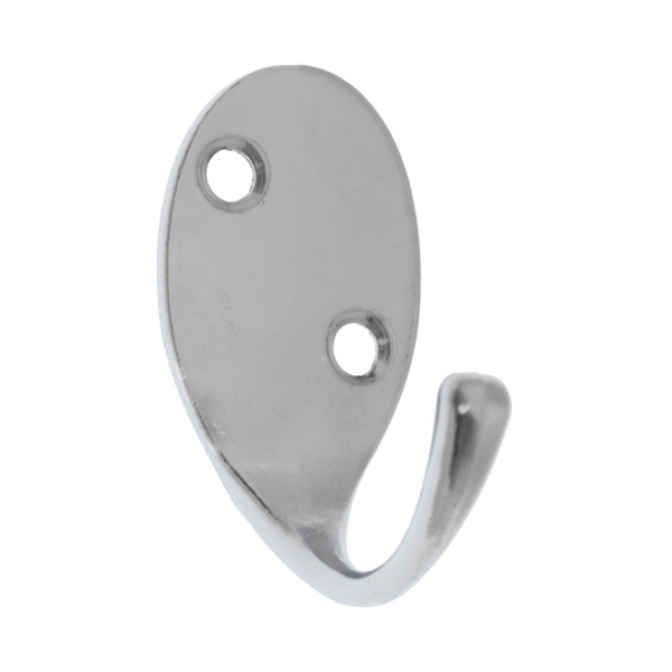 Крючок мебельный G-0308 одинарный, хром