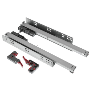Направляющие скрытые 500 мм, Touch Latch SYNCHRO-3D, Linken System Направляющие скрытые 500 мм, Touch Latch SYNCHRO-3D, Linken System