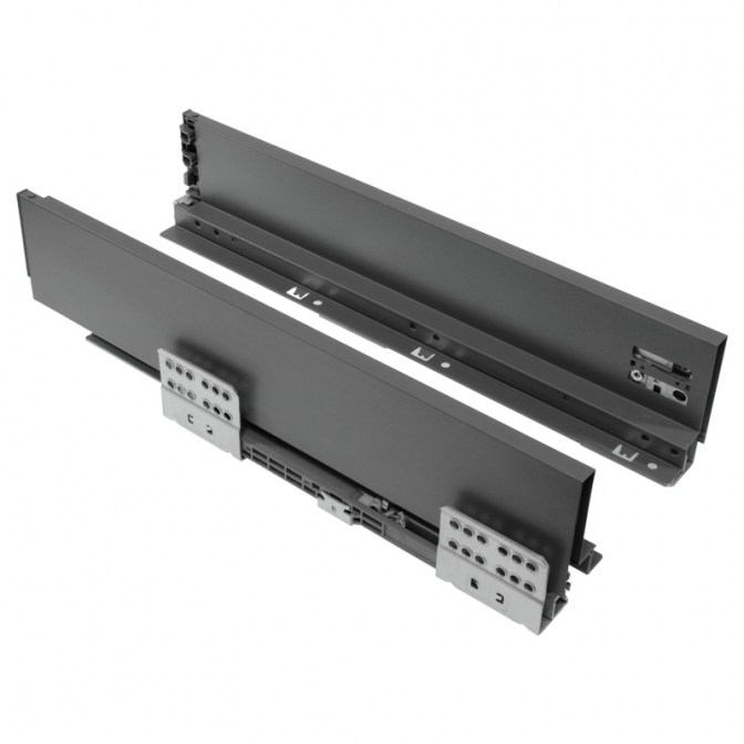 Тандембокс Slim, L=500 мм, H=86 мм, графит, DC Тандембокс Slim, L=500 мм, H=86 мм, графит, DC