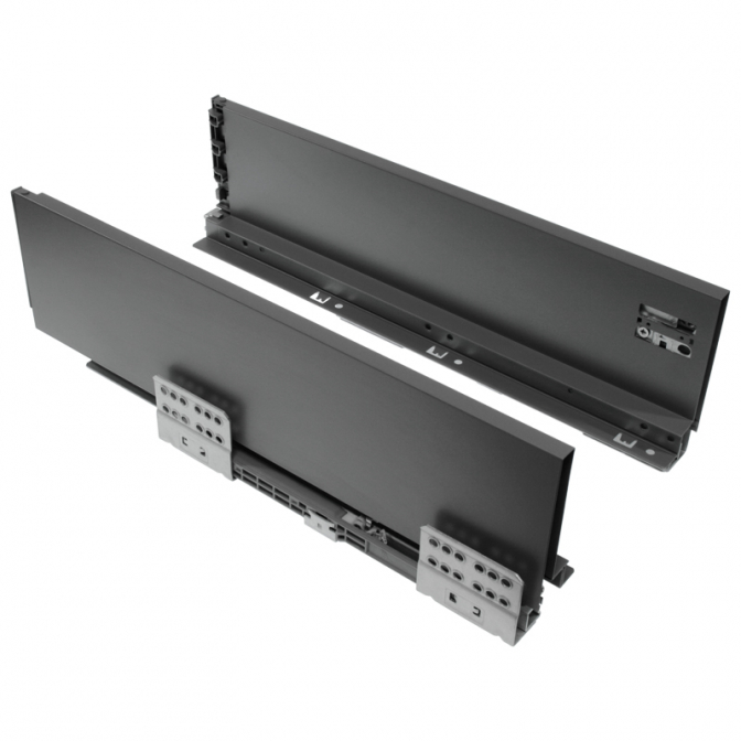 Тандембокс Slim, L=450 мм, H=118 мм, графит, DC Тандембокс Slim, L=450 мм, H=118 мм, графит, DC