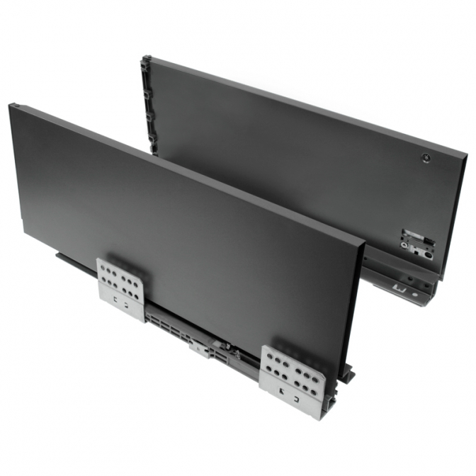 Тандембокс Slim, L=400 мм, H=167 мм, графит, DC Тандембокс Slim, L=400 мм, H=167 мм, графит, DC