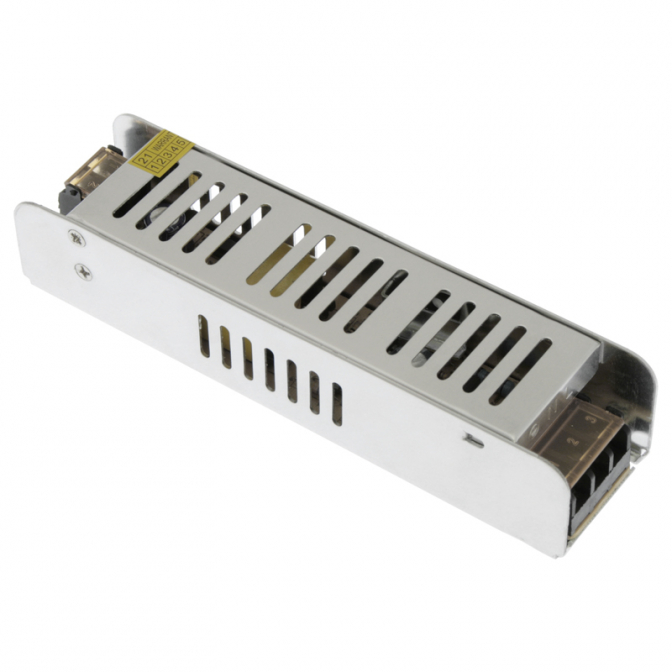 Трансформатор Slim для світлодіодної стрічки, 60W, 12V Трансформатор Slim для світлодіодної стрічки, 60W, 12V