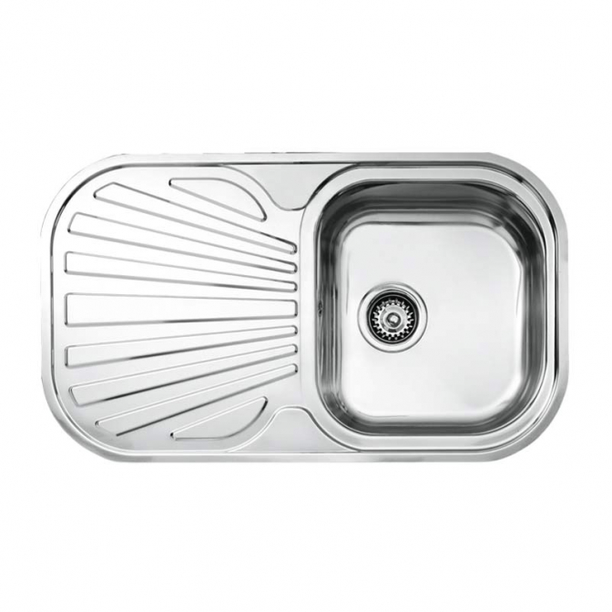Мийка кухонна Stylo 1B 1D (10107021/10107018), полірована, Teka
