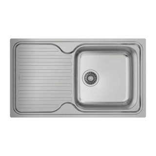 Мойка кухонная Classic 1B 1D (10119056), полированная, Teka Мойка кухонная Classic 1B 1D (10119056), полированная, Teka