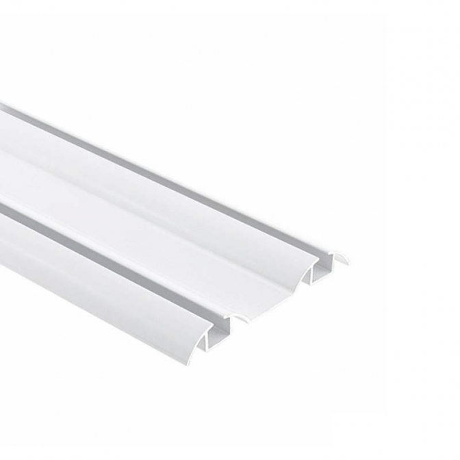 Нижня направляюча, L=5500 мм, білий глянець, DC Standard