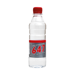 Растворитель Р-647, БП (0,5 л) Растворитель Р-647, БП (0,5 л)