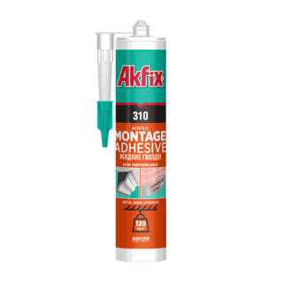 Жидкие гвозди 310 на акриловой основе, Akfix Жидкие гвозди 310 на акриловой основе, Akfix